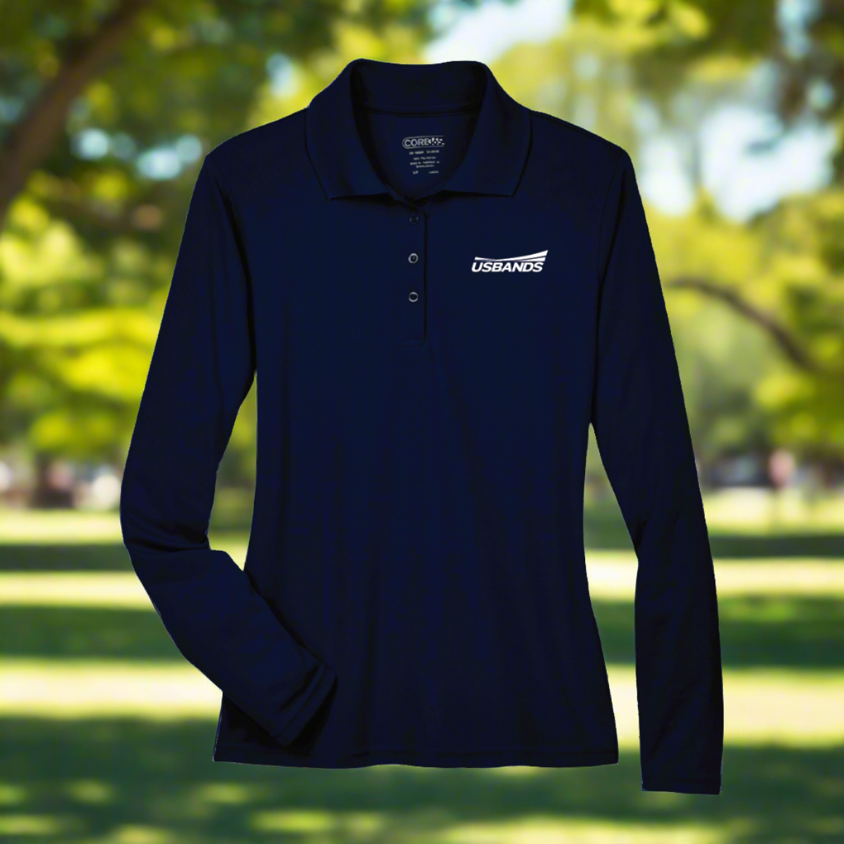 US Bands - Women's Long Sleeve Polo