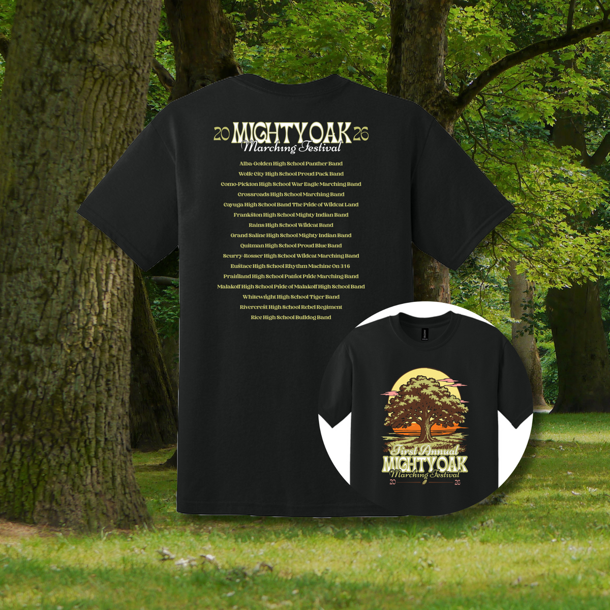 Mighty Oak Marching Festival Tee