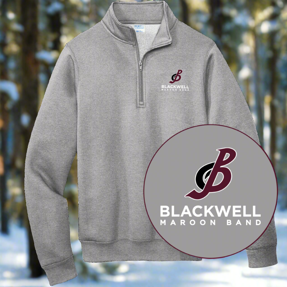 1/4 Zip Jacket - Example