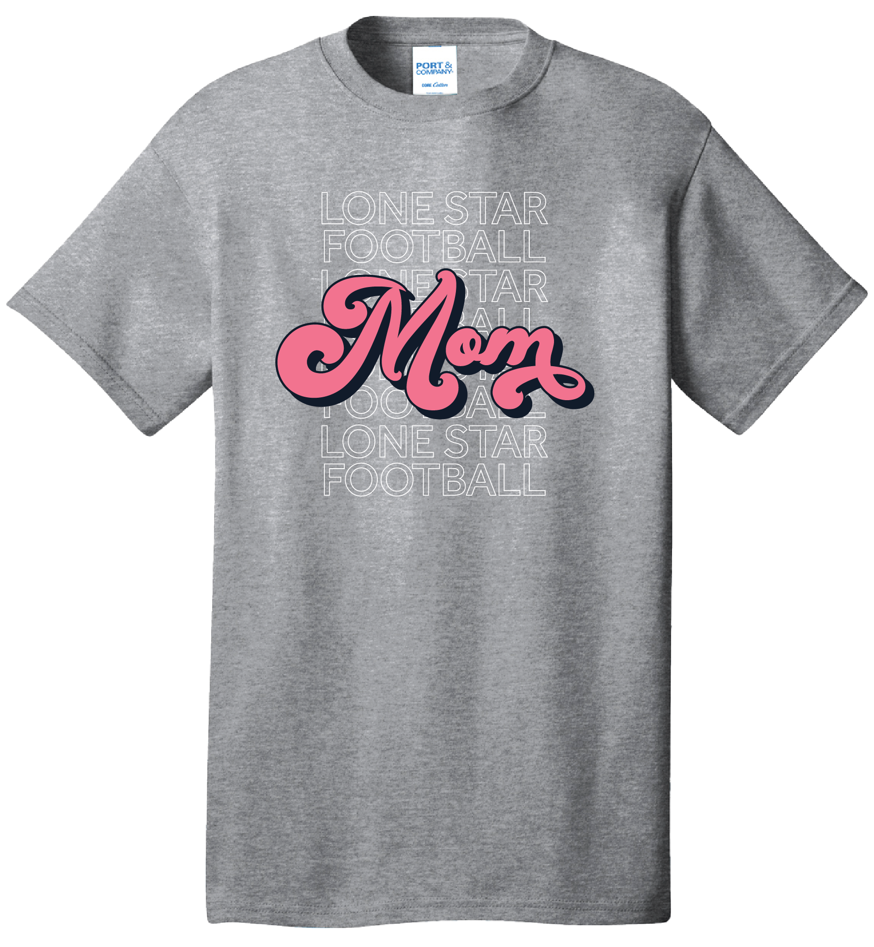 Lone Star Football Mom Tshirt