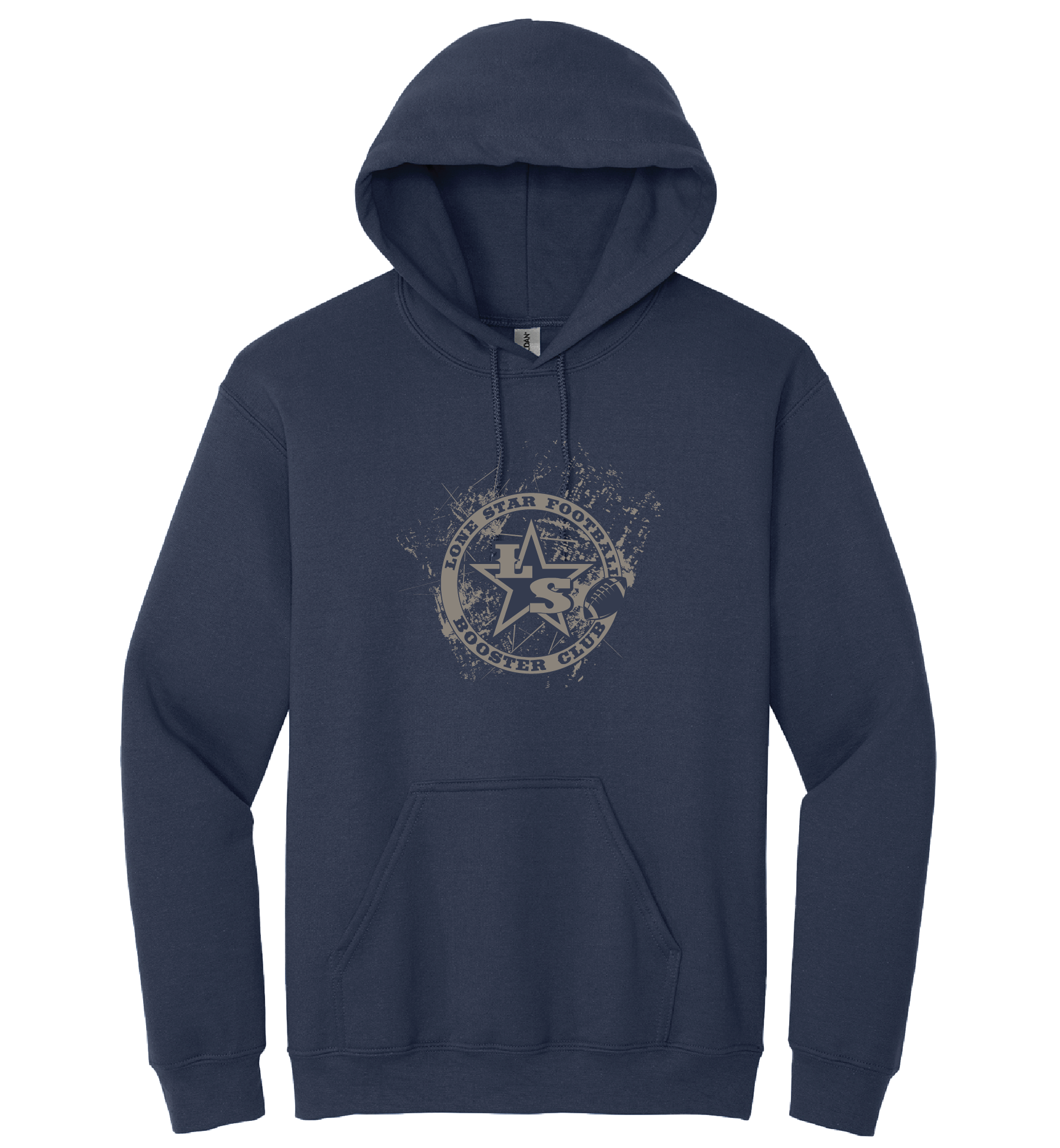 Lone Star Football Booster Hoodie