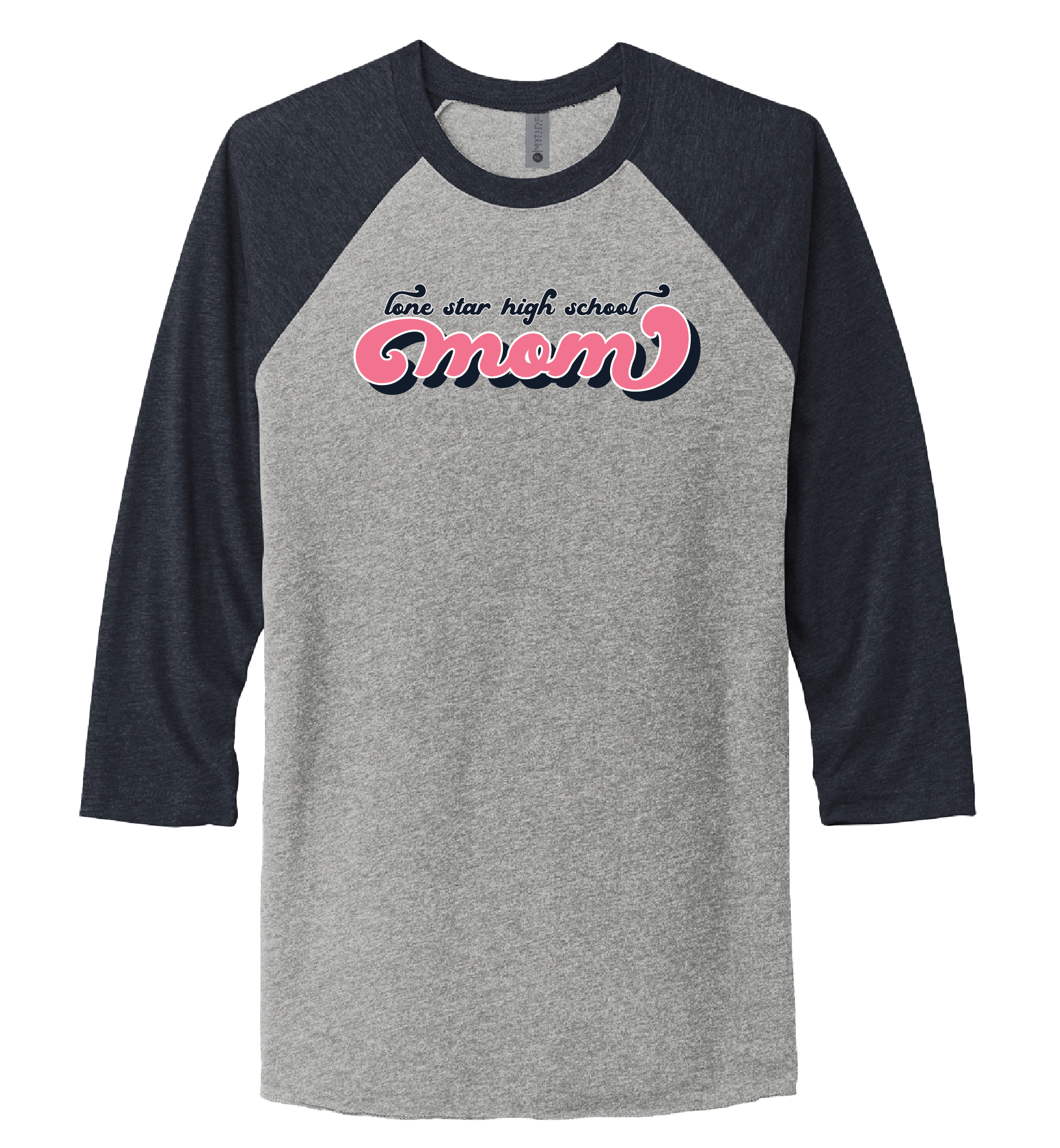 Lone Star Football Mom Raglan