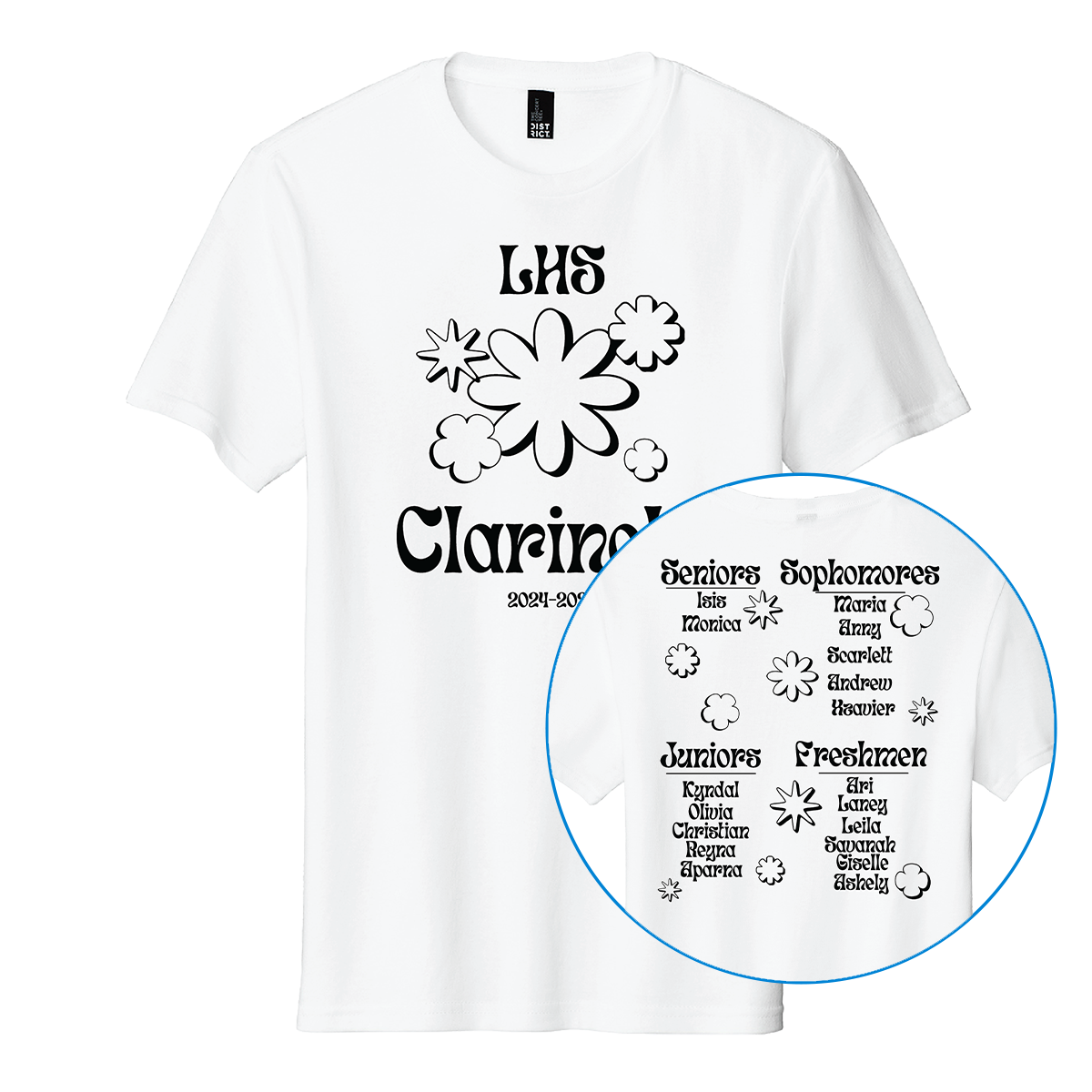 Leander - Section Shirts - Clarinets