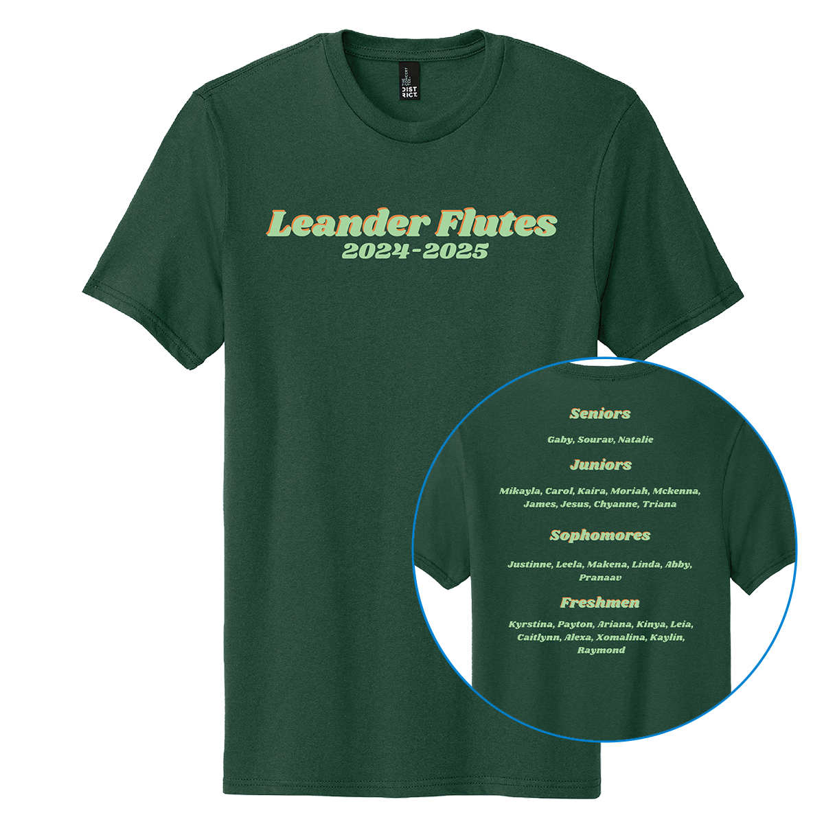 Leander - Section Shirts - Flutes