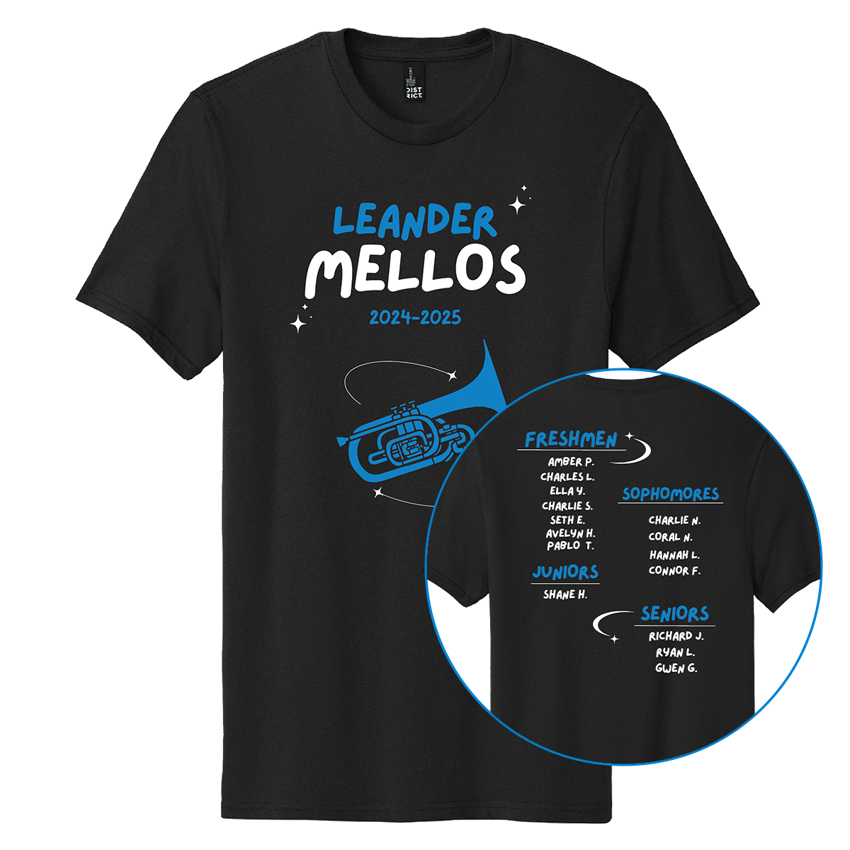 Leander - Section Shirts - Mellophones