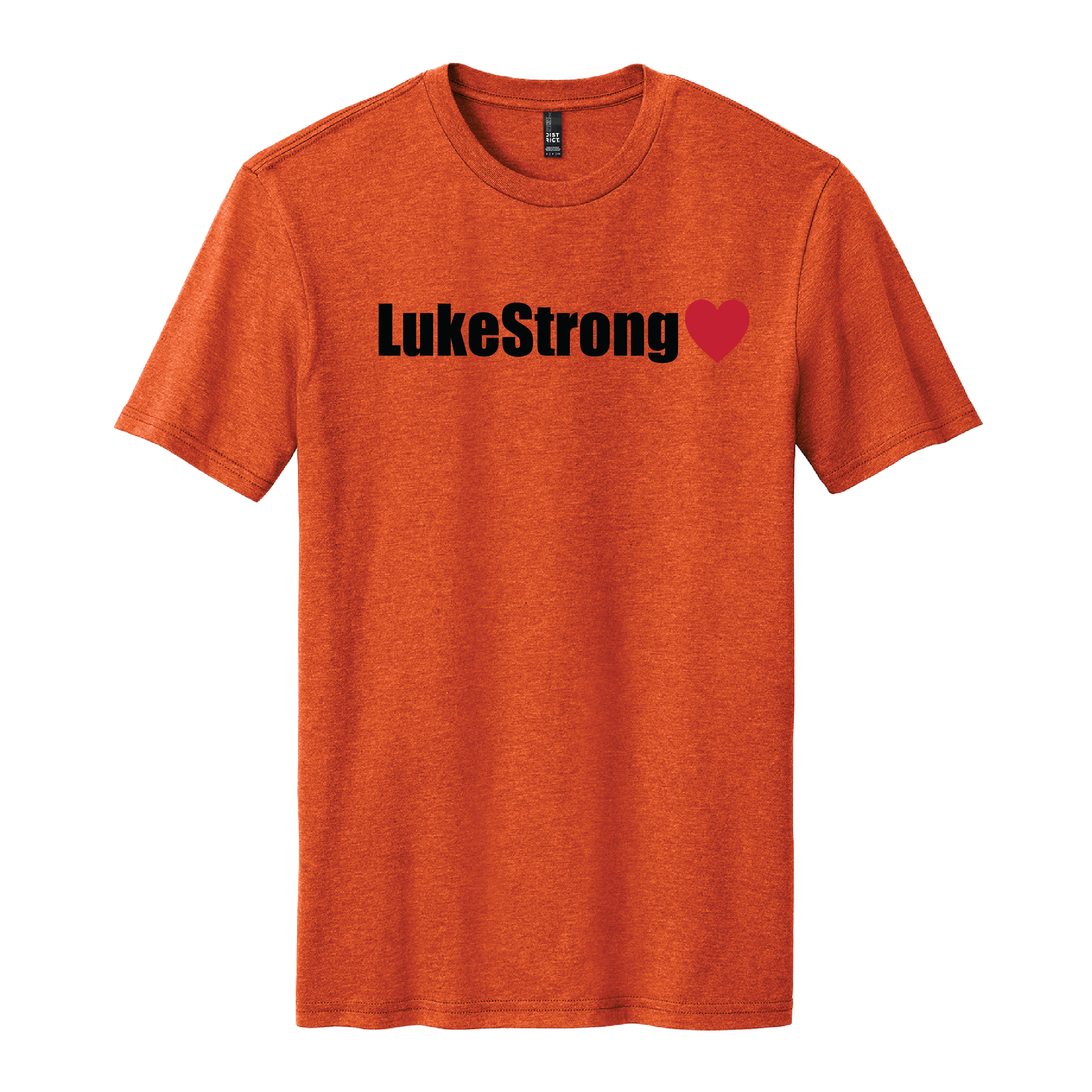 Luke Strong Shirt - Orange/Black