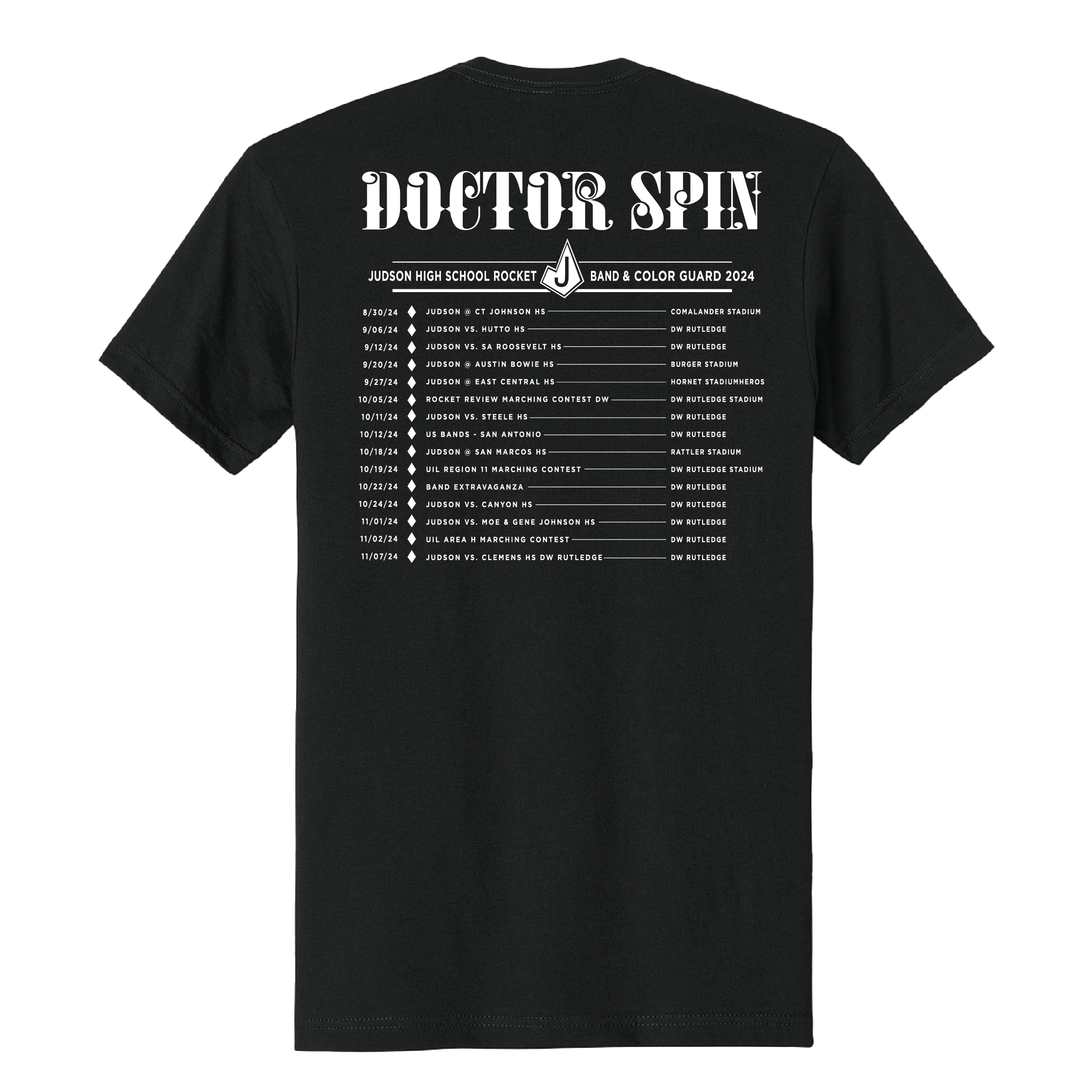 Judson HS - Spin Doctor Show Shirt