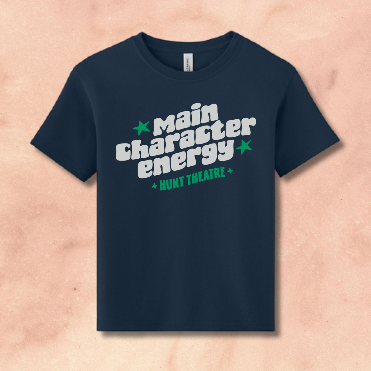 Hunt Theatre - Women's Boxy Tee (Navy)