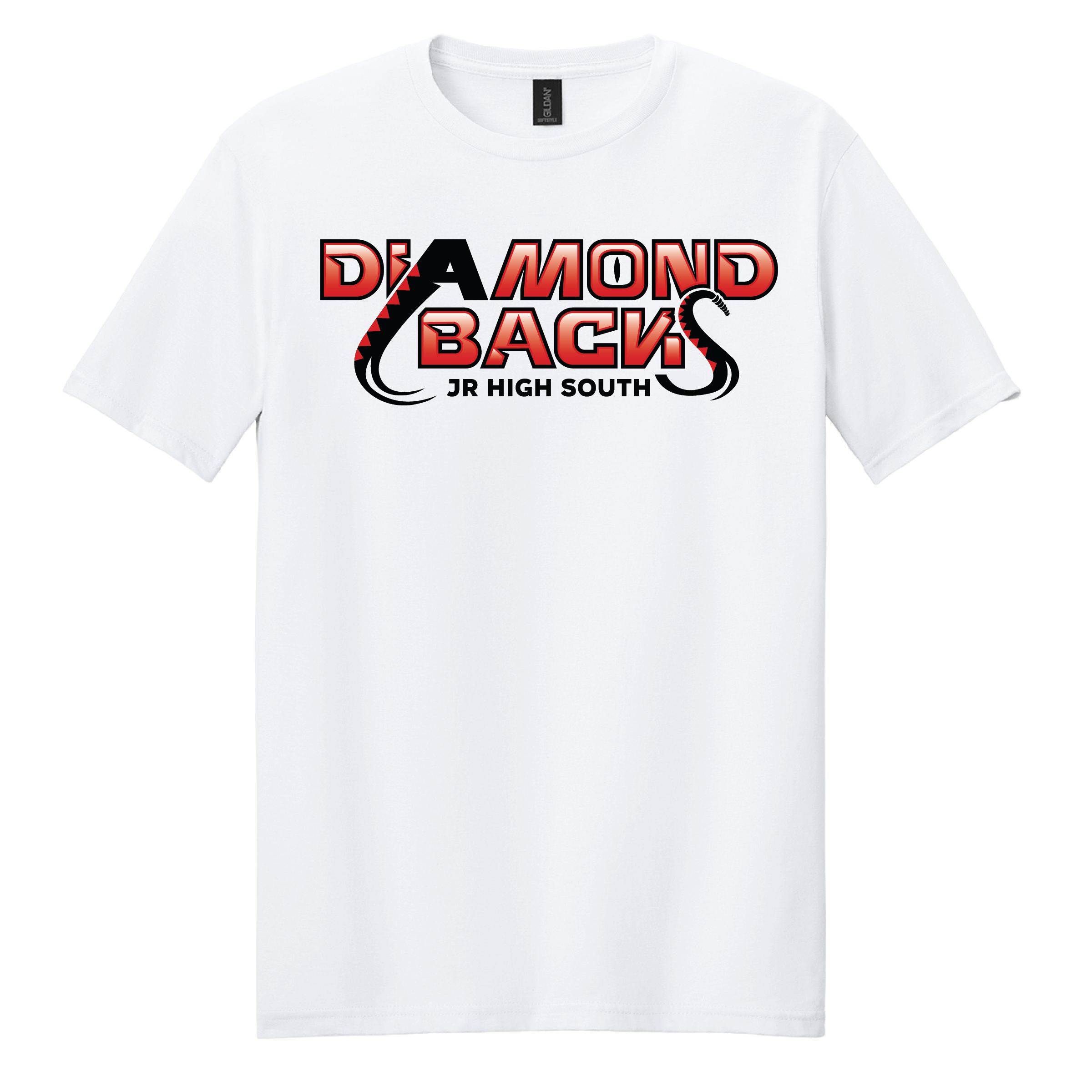Pearland JH Athletics - Diamondbacks Shirt - Bold Logo