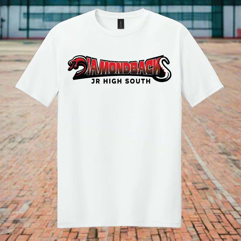 Pearland JH Athletics - Diamondbacks Shirt - Snake Logo