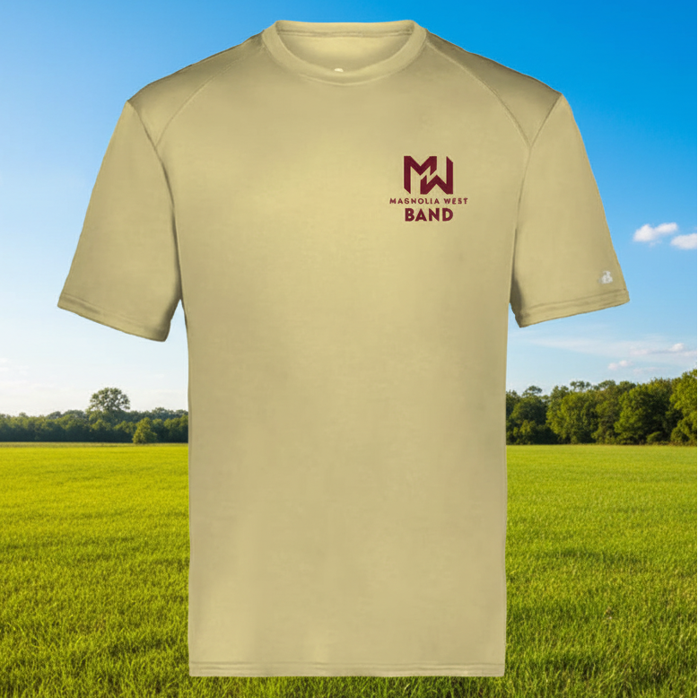 Magnolia HS Band '26 - Gold Dry Fit Tee