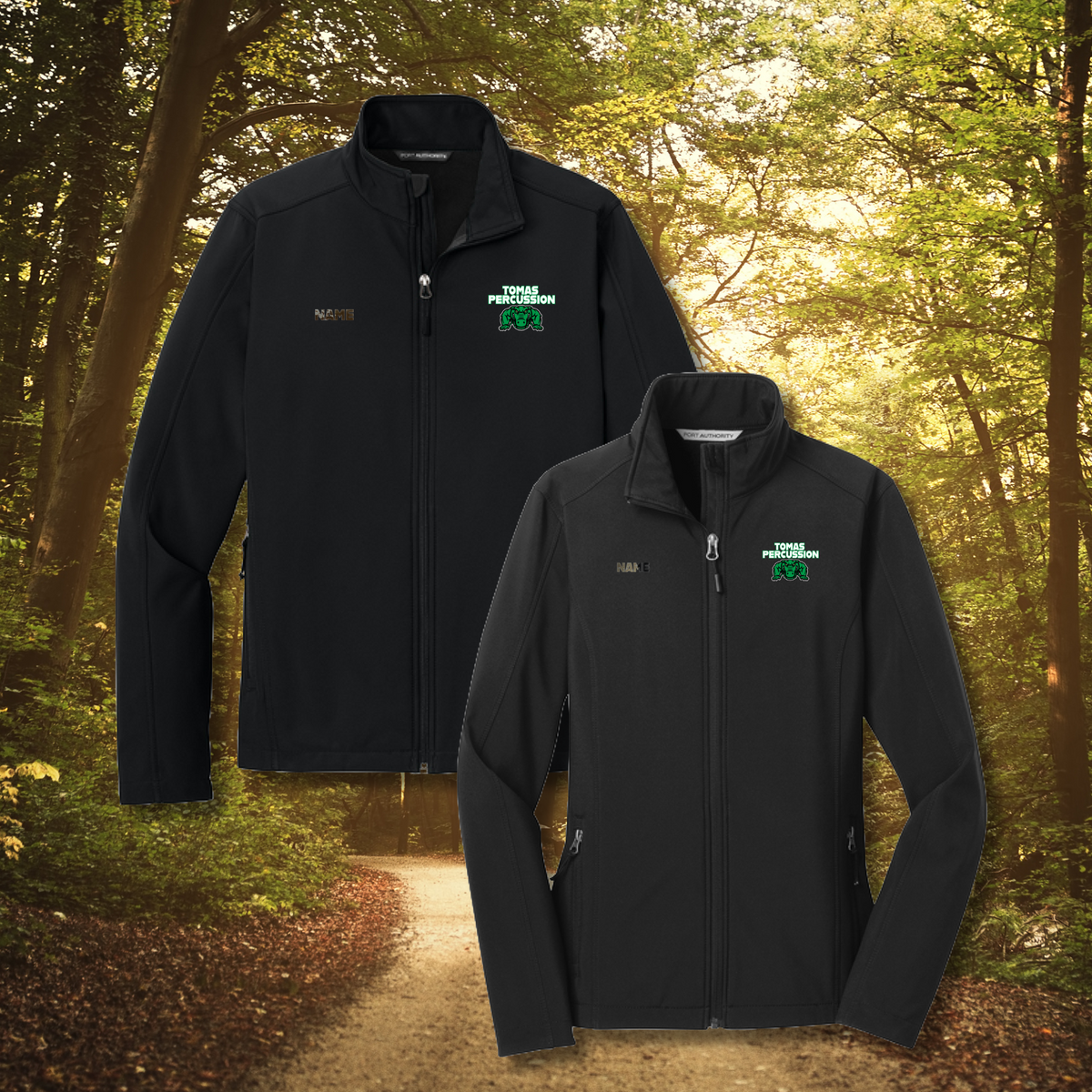 Tomas HS '26 - Percussion Full Zip Jacket + Personalization