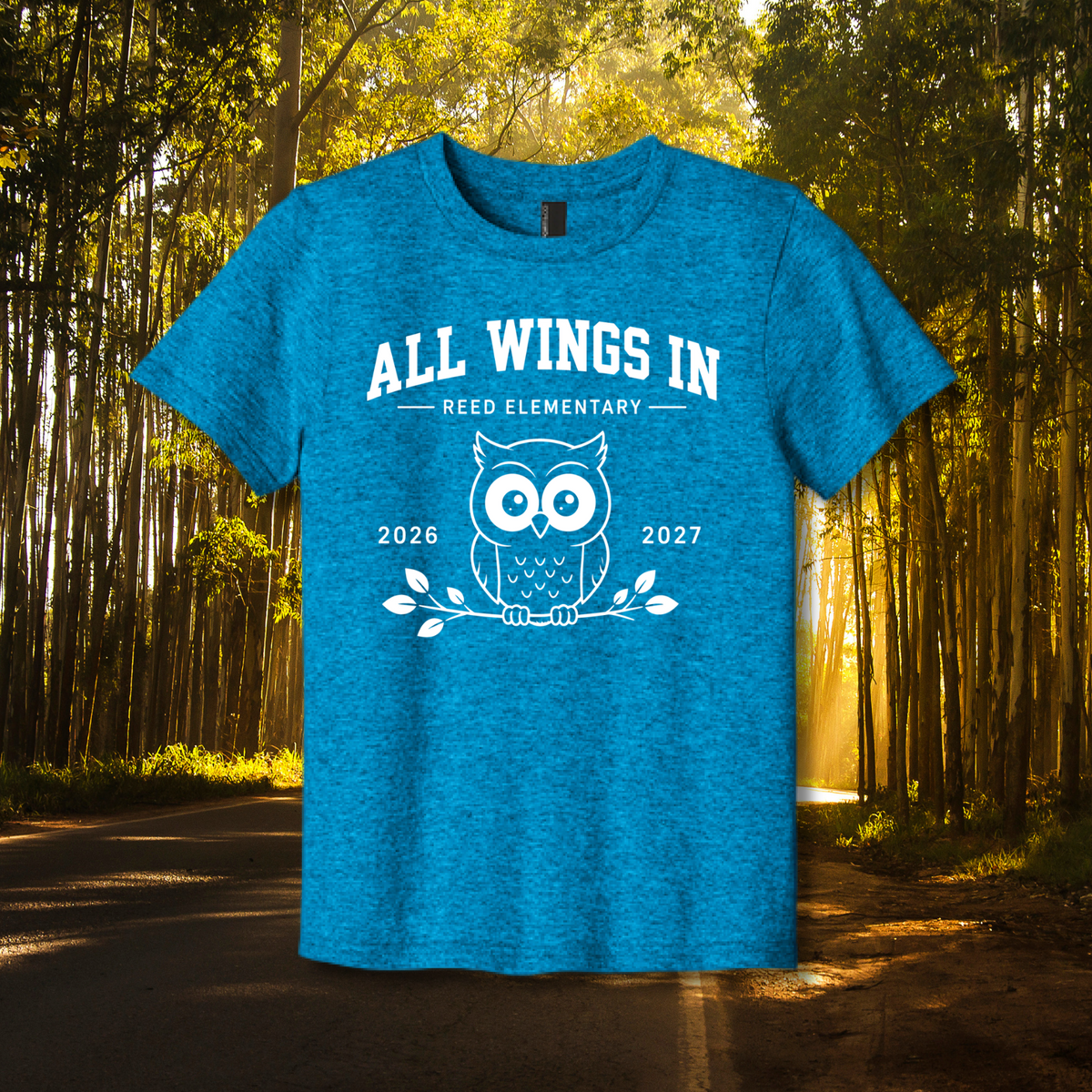 Reed Elementary '26 - Youth Sapphire Shirt
