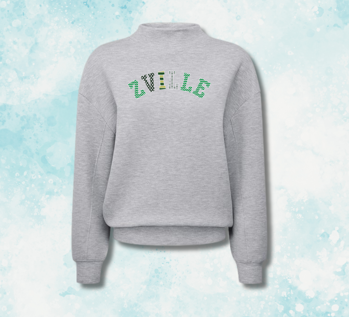 Trailside Spiritwear '26 - Women's ZVILLE Mockneck Sweatshirt