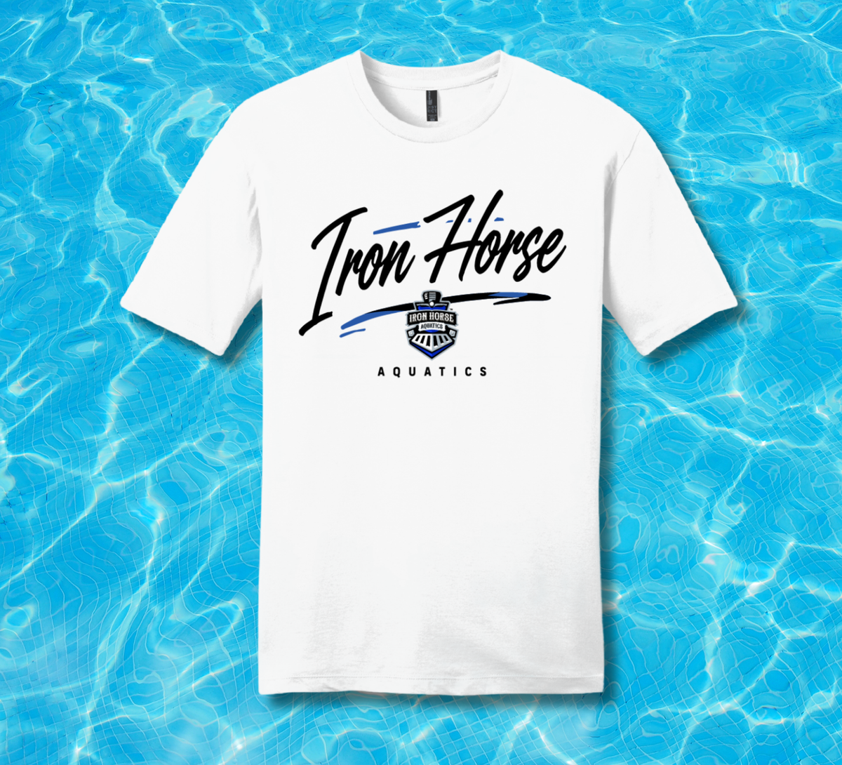 Iron Horse Aquatics '26 - Adult Script Tee