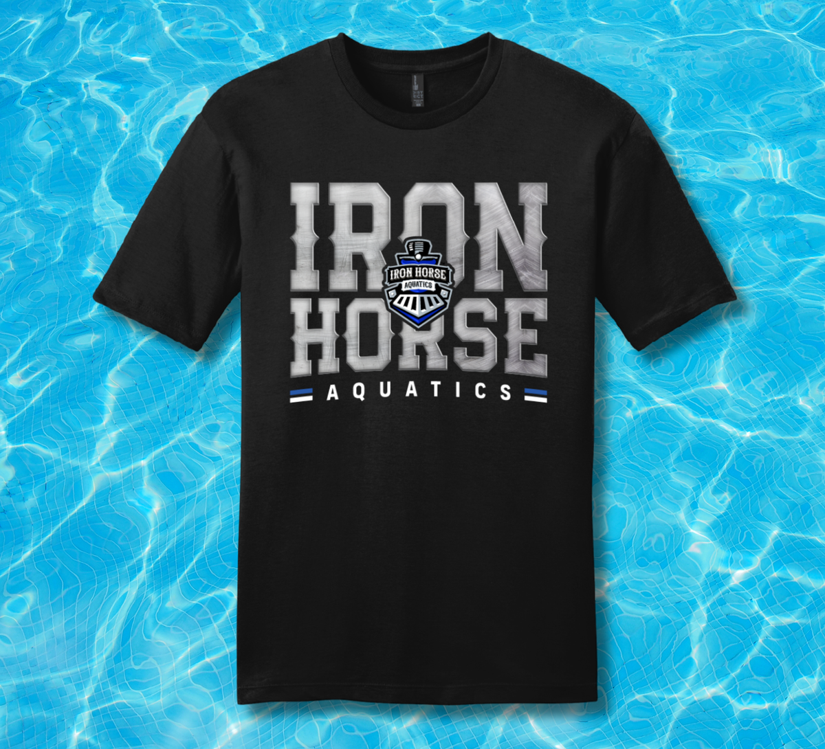 Iron Horse Aquatics '26 - Youth Block Iron Horse Tee