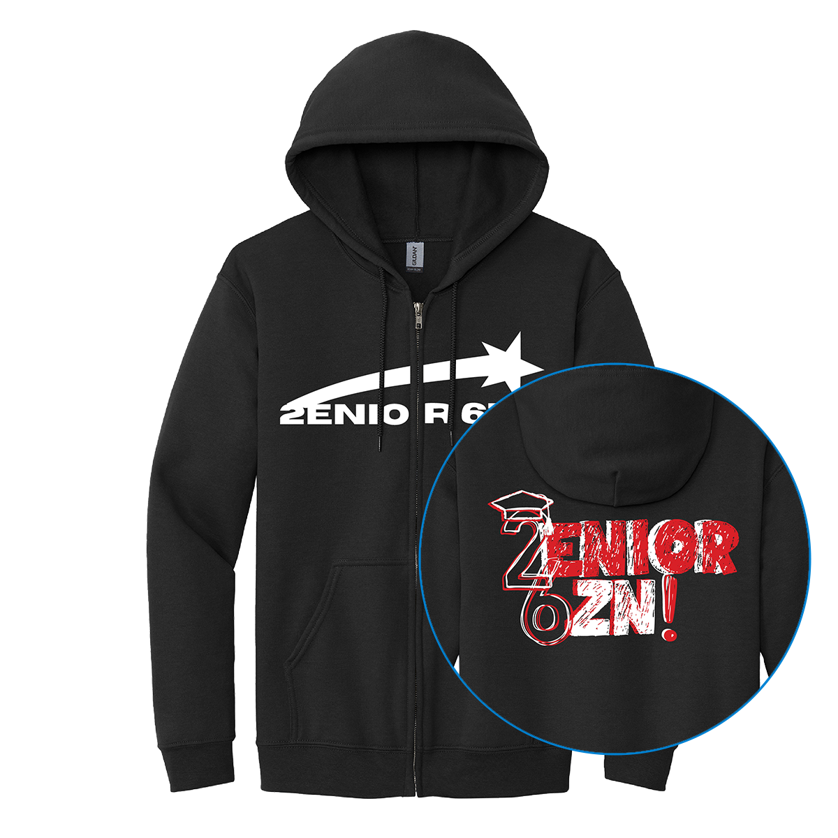 CHHS Senior Full Zip Jacket
