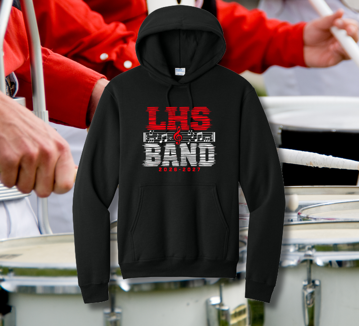 Liberty HS Band '26 - LHS Band 2026-2027 Hoodie