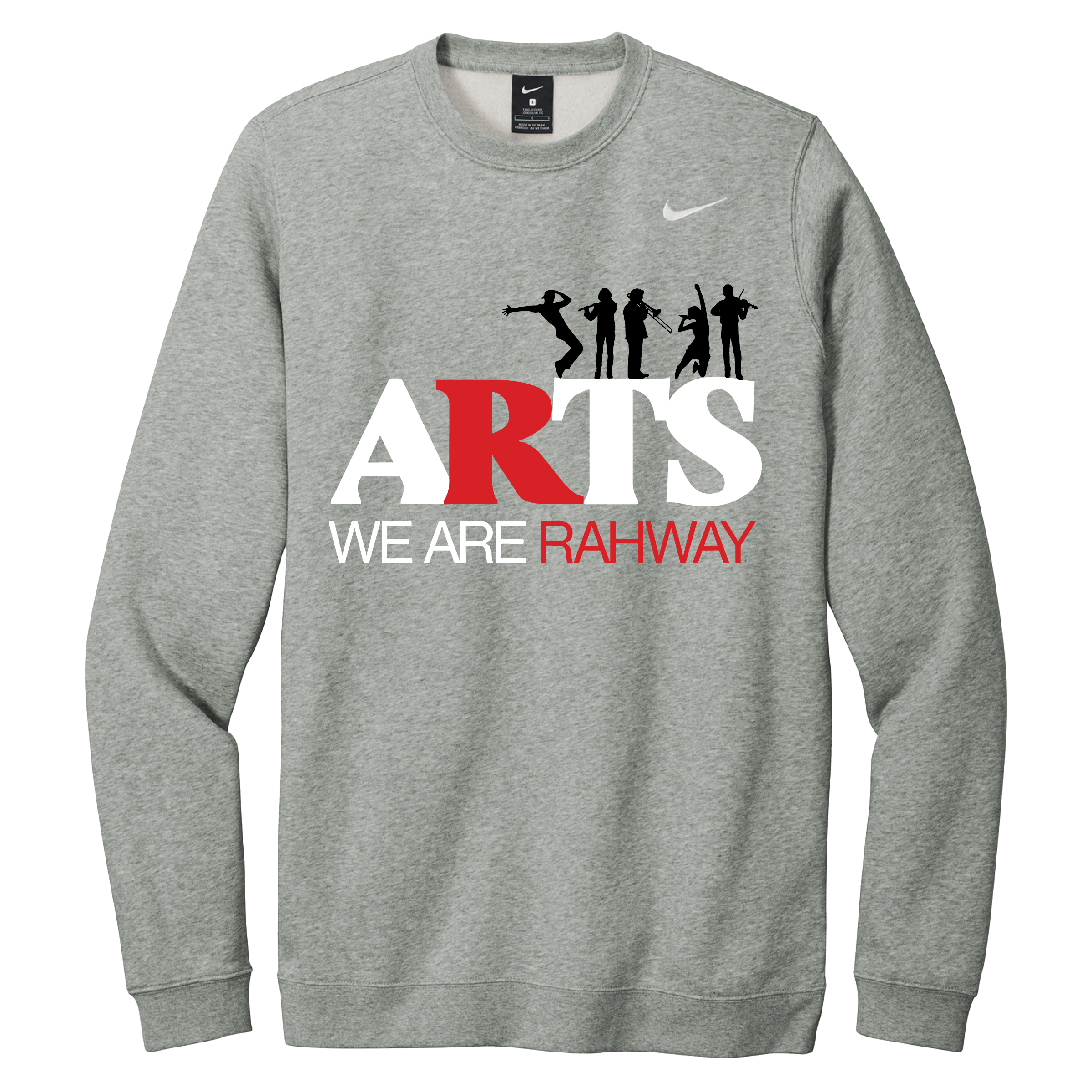 We are Rahway Nike Crew Large Print