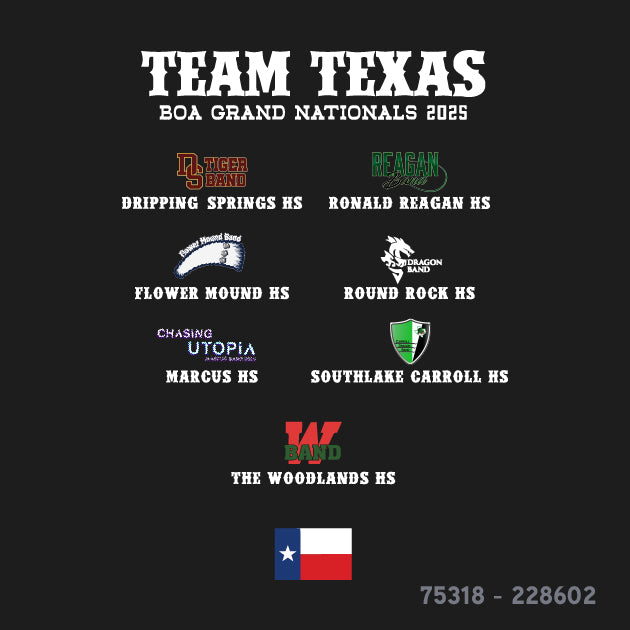 Team Texas '25 - T-shirt Version #1
