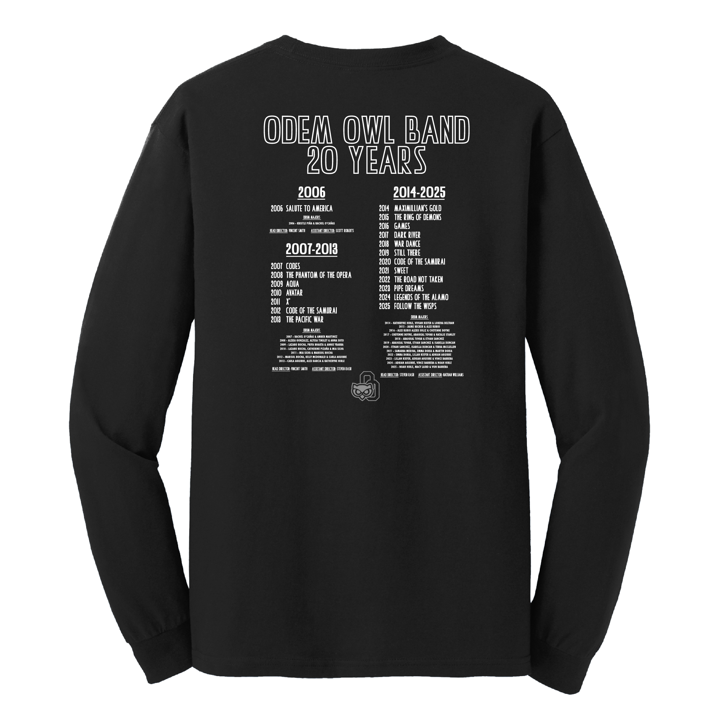 Odem HS Band LS Shirt - Alumni