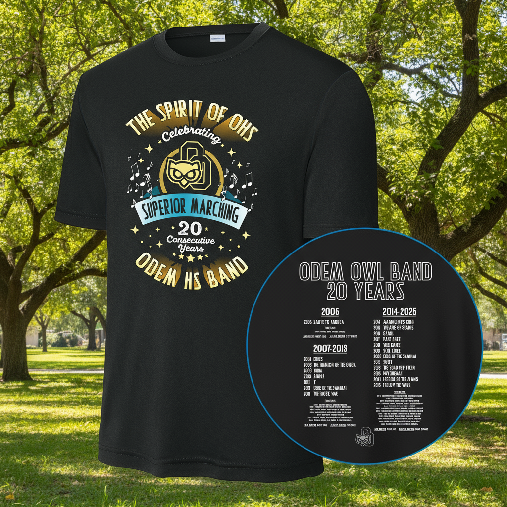Odem HS Band Shirt - Alumni