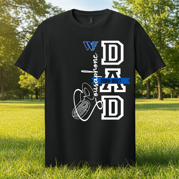WEBB '26- Sousaphone Dad Shirt