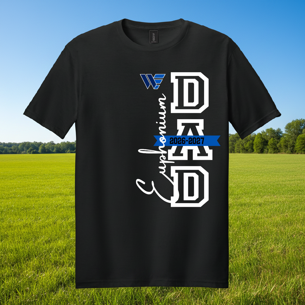 WEBB '26- Euphonium Dad Shirt