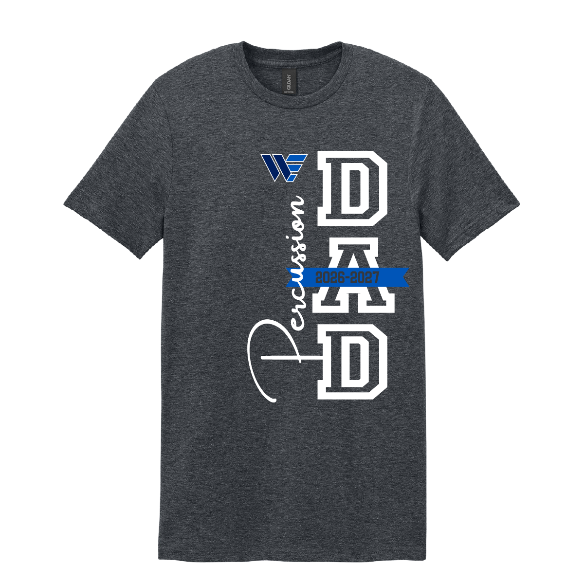 WEBB '26- Percussion Dad Shirt