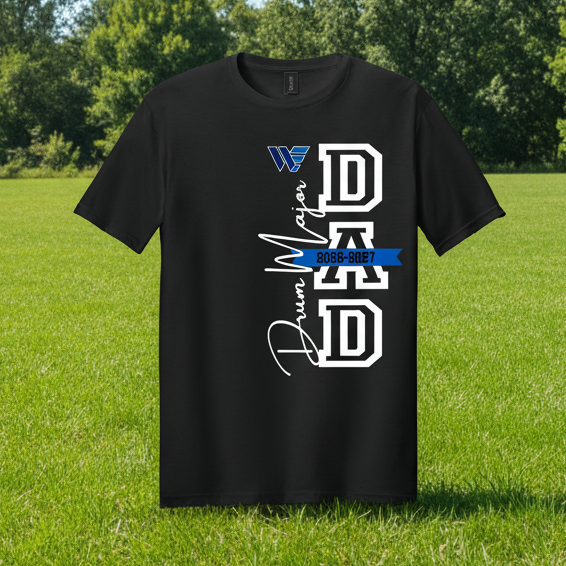 WEBB '26- Drum Major Dad Shirt