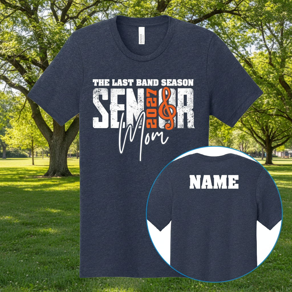 Glenn HS Band Senior Shirt - CUSTOM