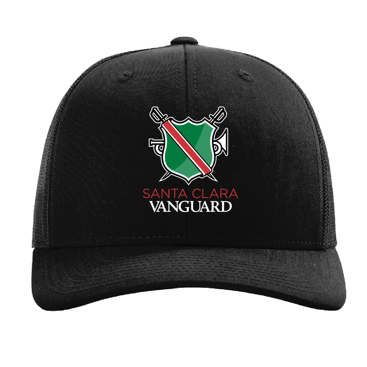 Santa Clara '26 - Black Trucker Cap