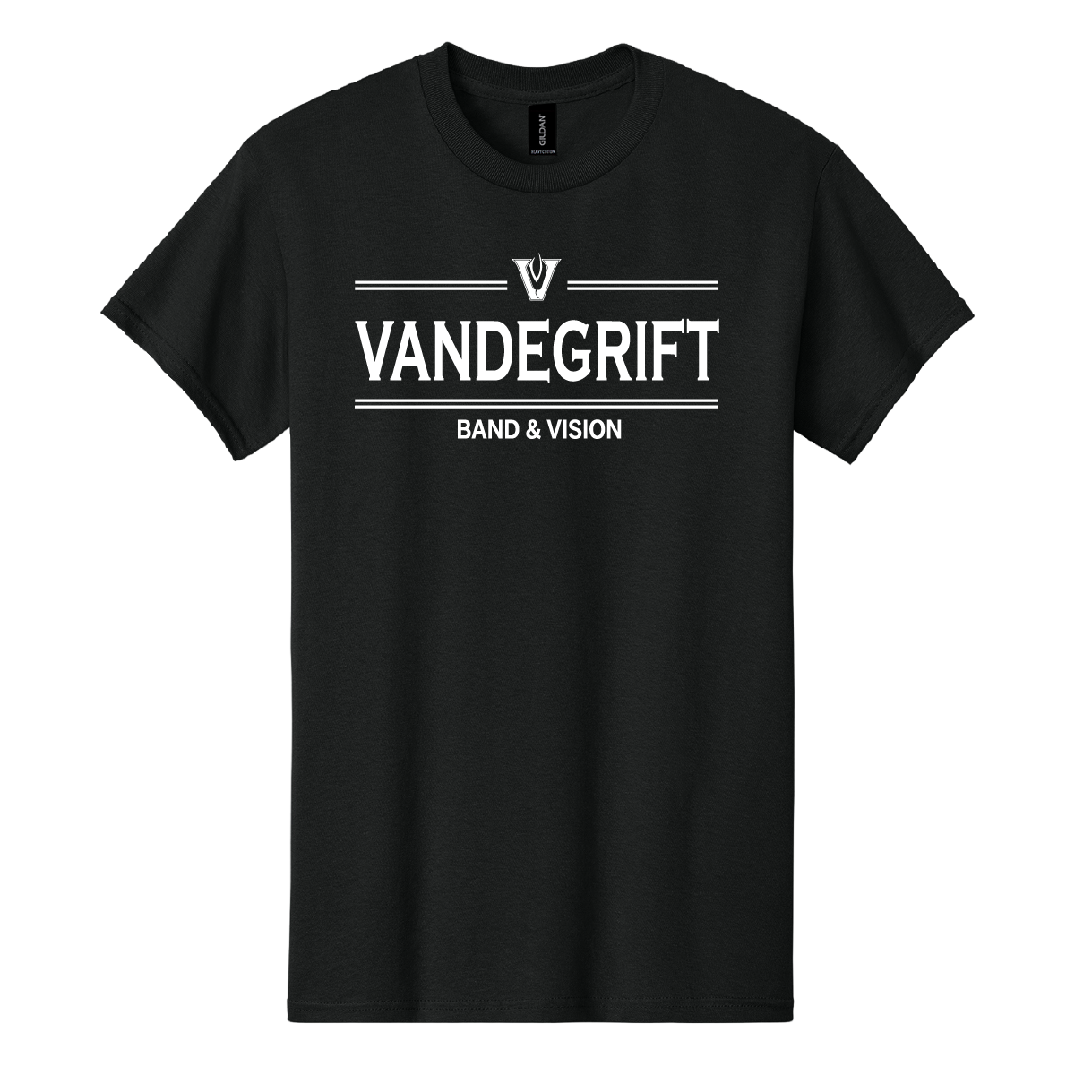Vandegrift '26 - Black Cotton Tee