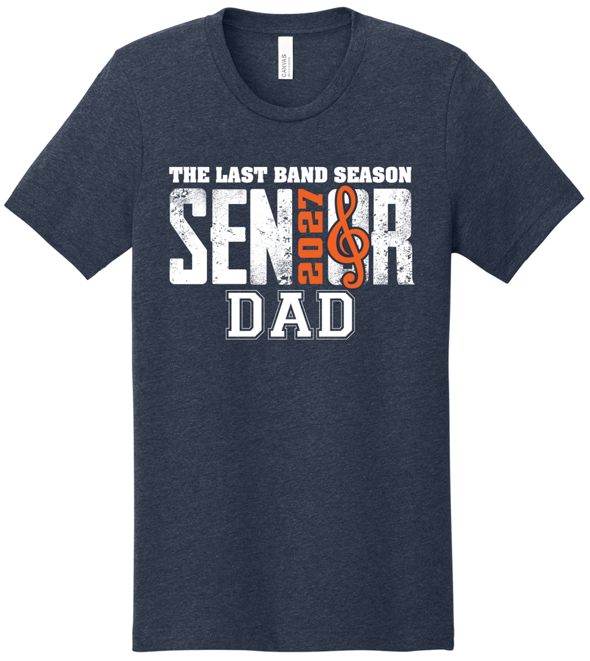 Glenn HS Band Dad Senior Shirt - CUSTOM