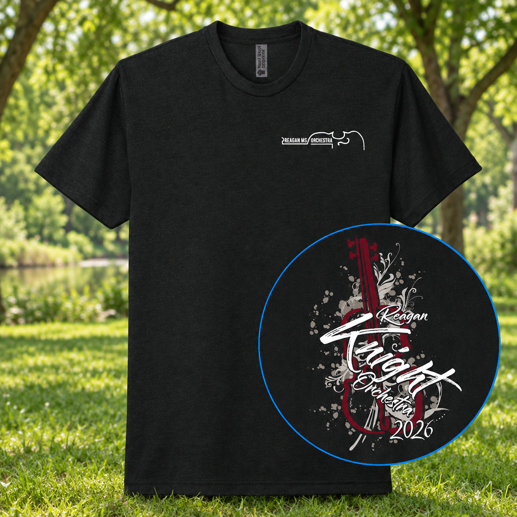 Reagan Middle School Orchestra Tee - 2026