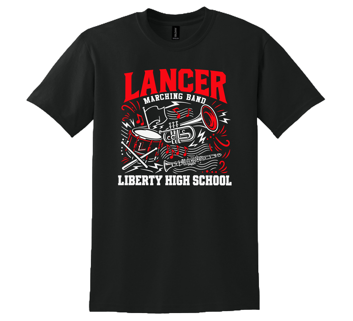 Liberty HS Band '26 - Lancer Marching Band Tee