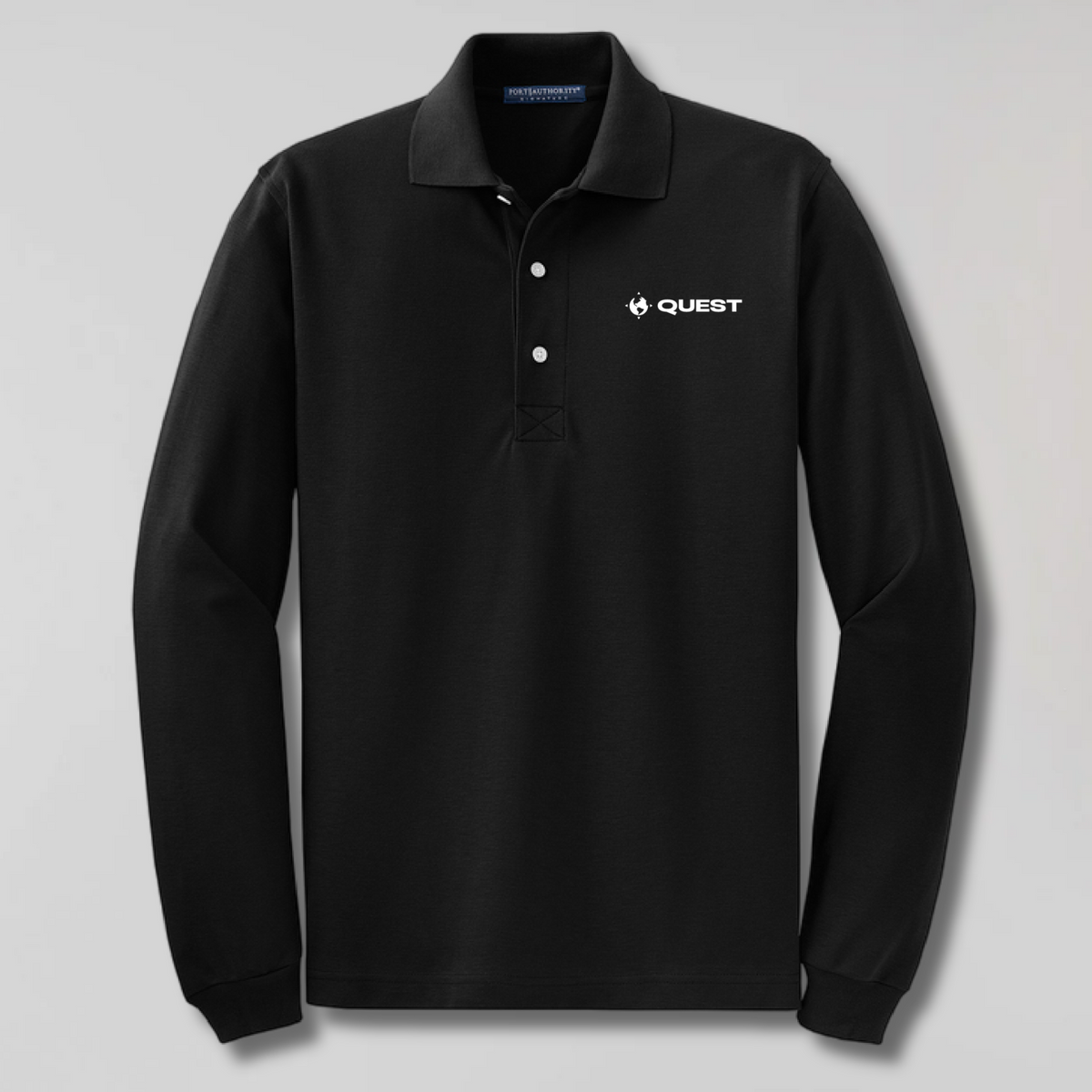 Quest Show Services - Long Sleeve Polo