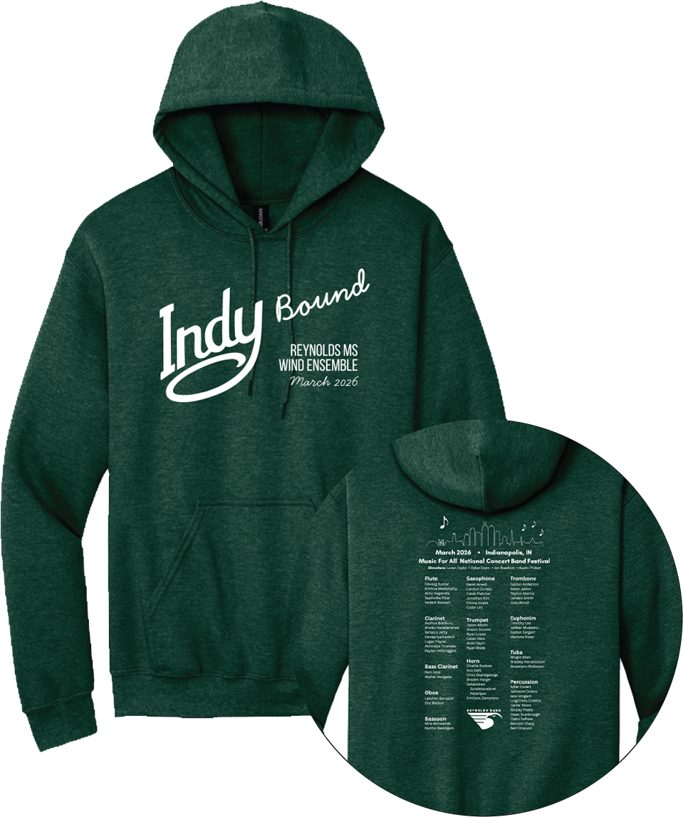 Reynolds MS Band - Indy Hoodie