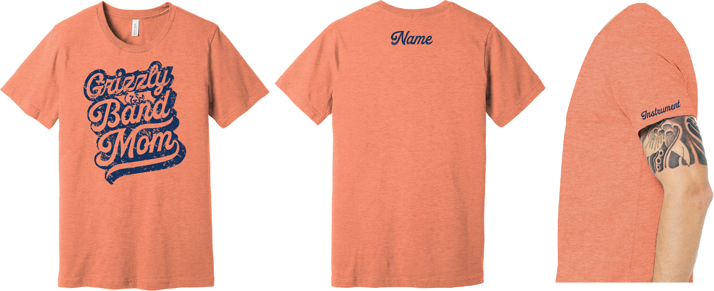 Glenn HS Band Mom Shirt - CUSTOM