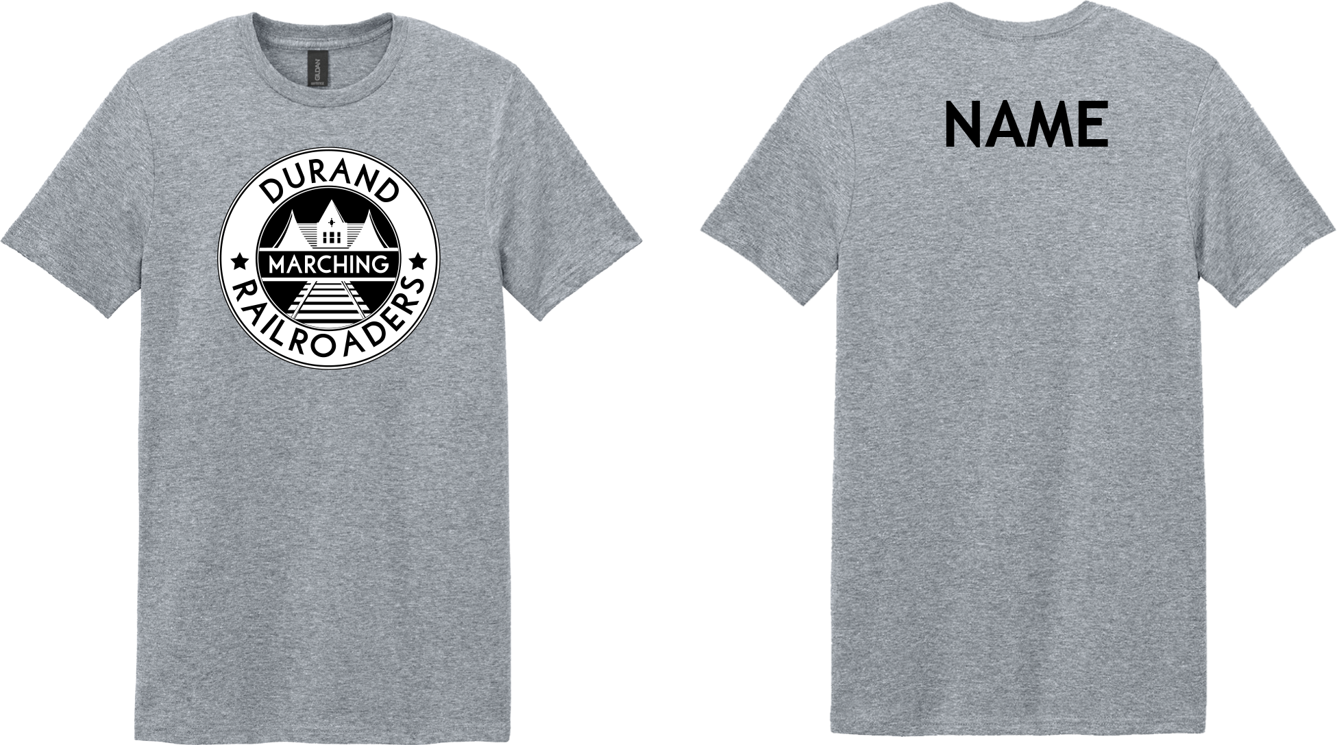DMR Gildan Softstyle T-Shirt with DTF Logos
