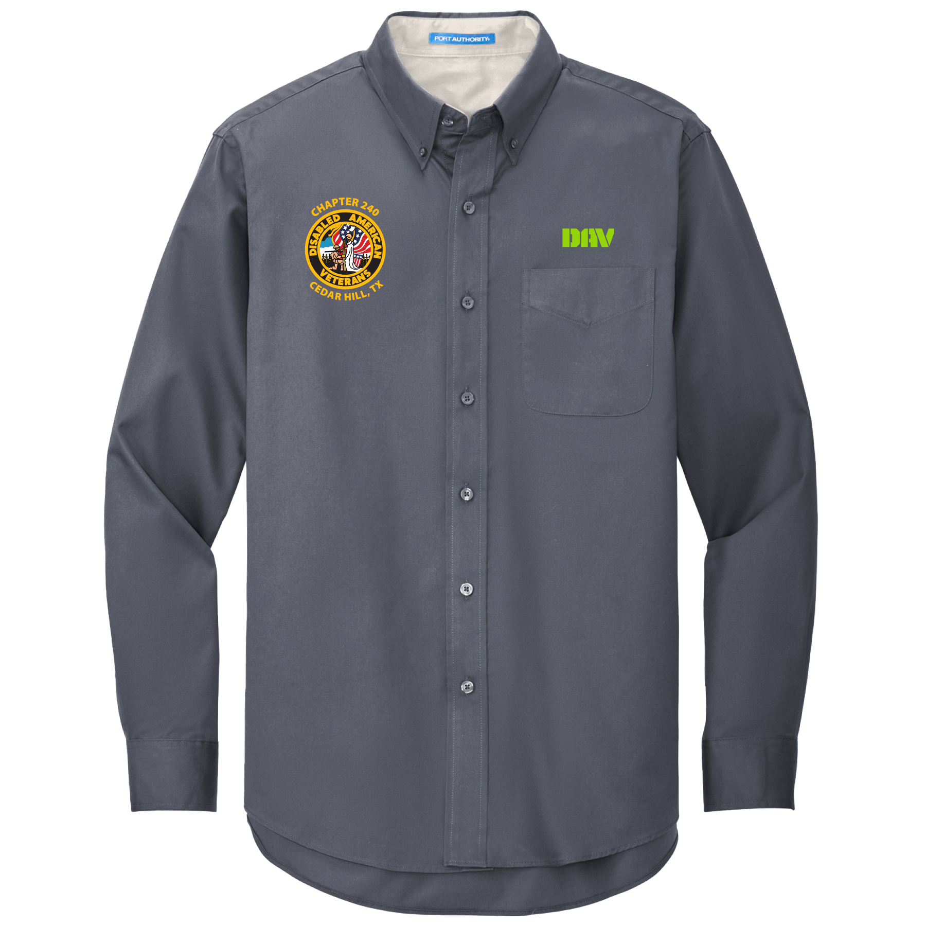 DAV 2025 - Long Sleeve Button Up Shirt