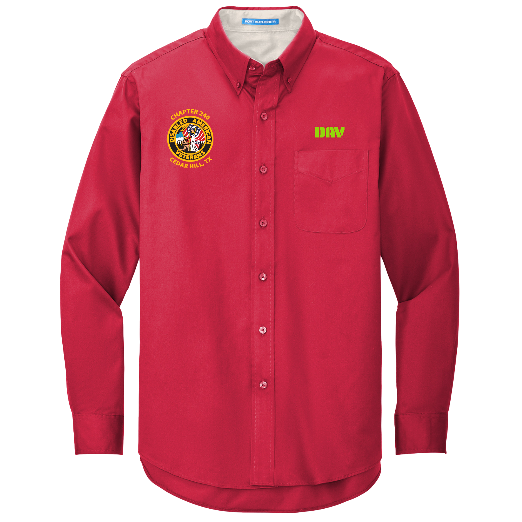DAV 2025 - Long Sleeve Button Up Shirt