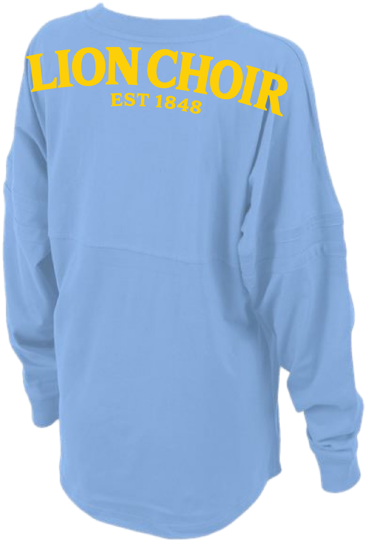 McKinney HS Choir '26 - Spirit Jersey Long Sleeve - Skye Blue