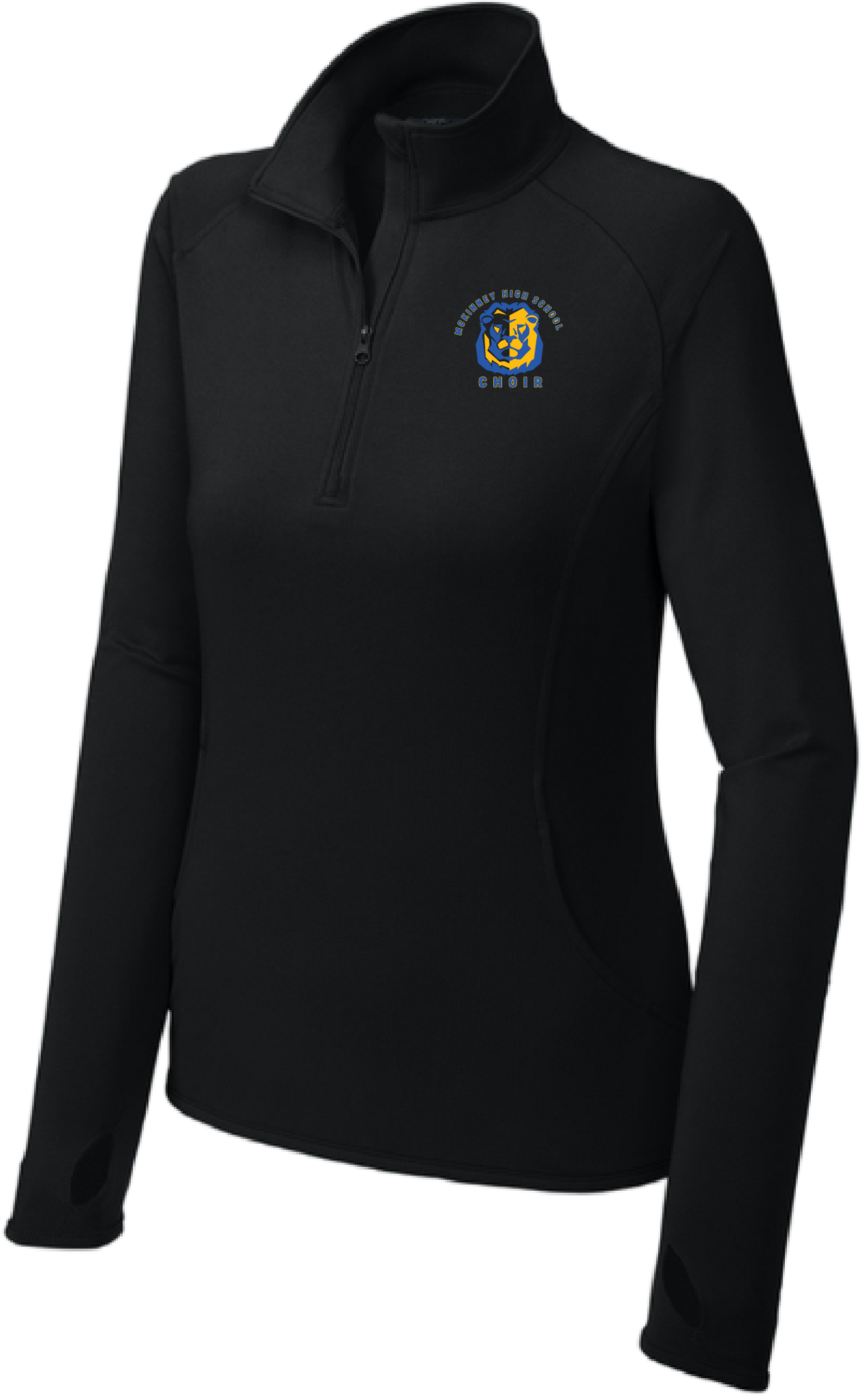 McKinney HS Choir '26 - Women's 1/4 Zip - Black