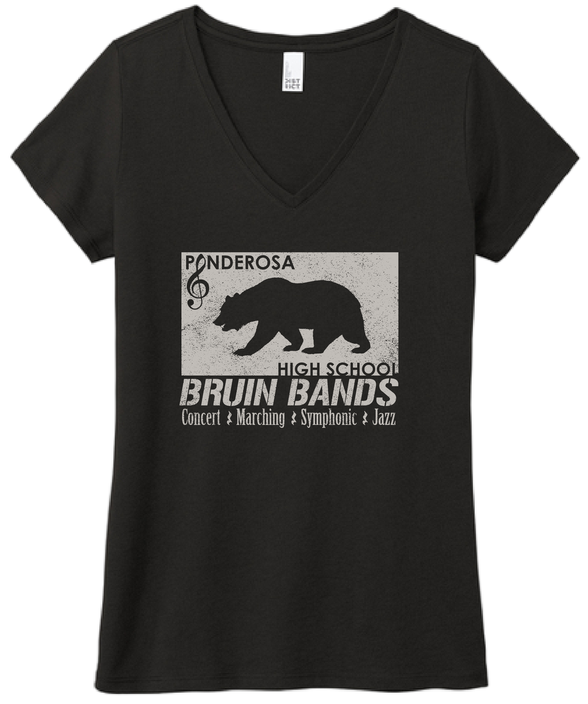 Ponderosa HS Band '26 - Women's V-Neck Tee