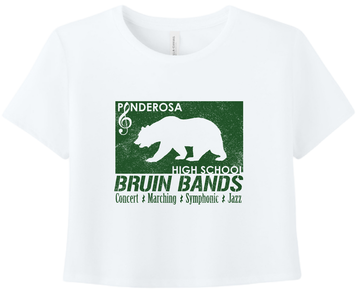 Ponderosa HS Band '26 - Women's Cropped Tee