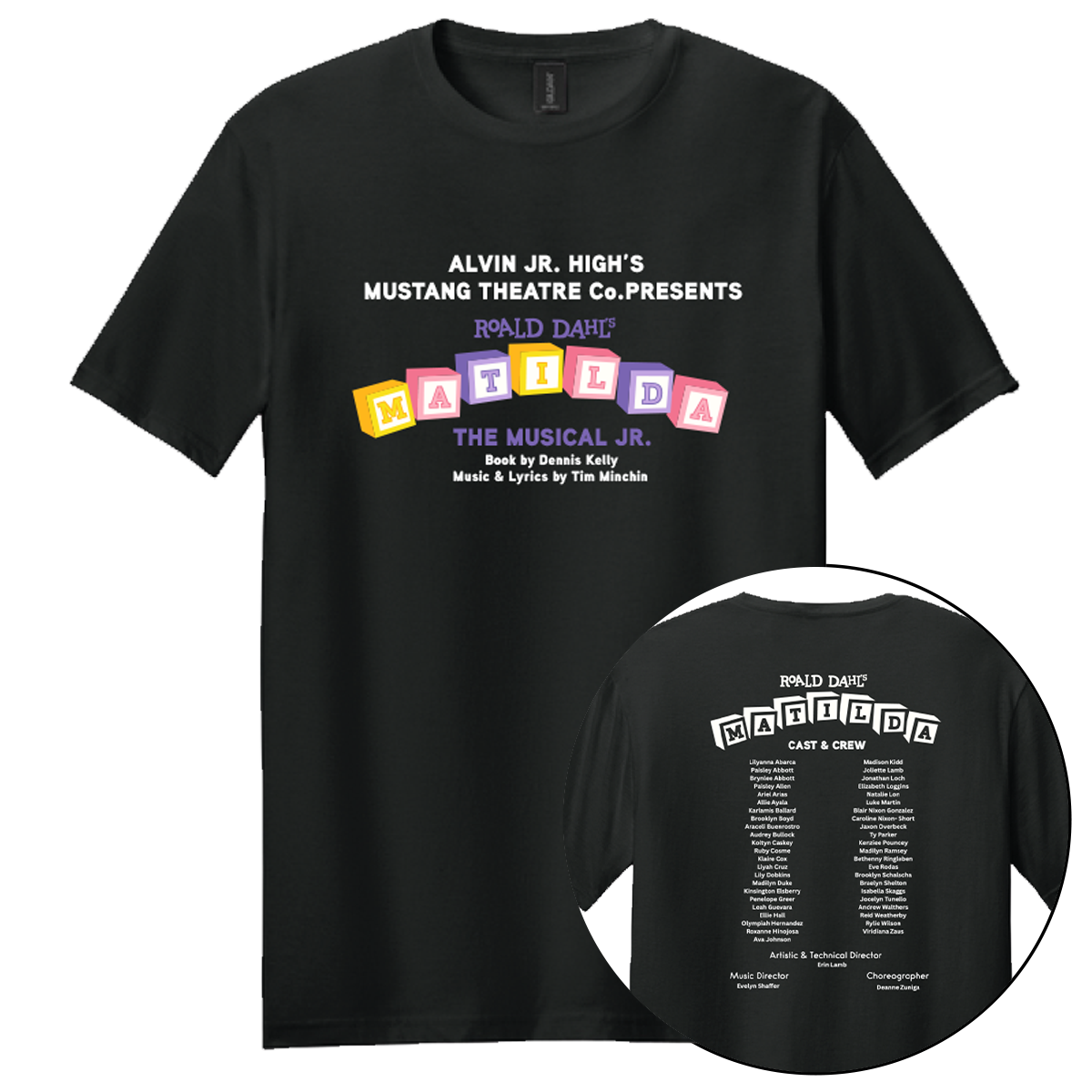 Alvin JH Theatre '26 - Show Shirt