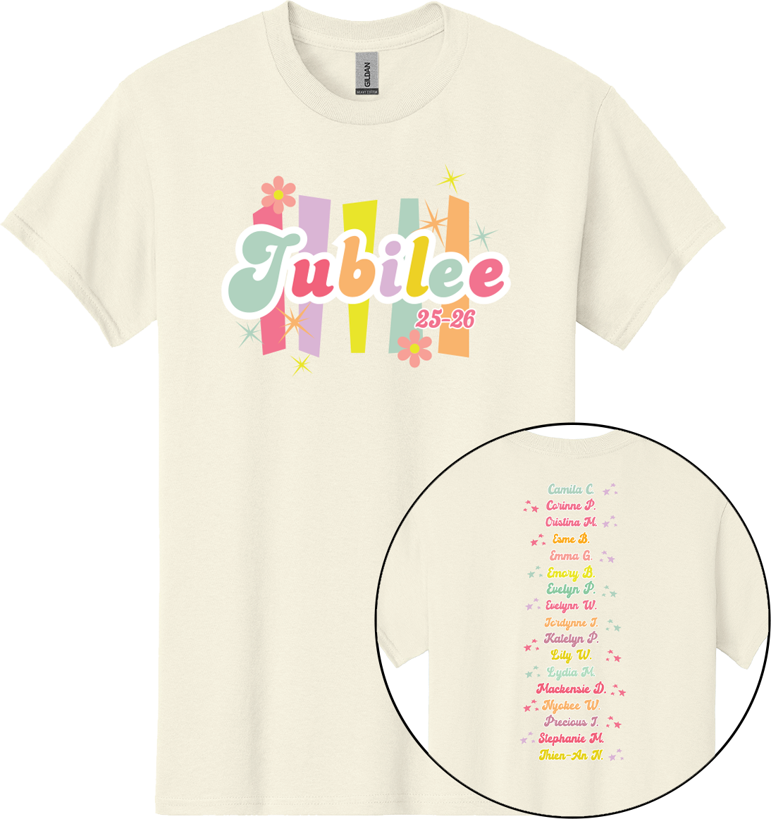 Garland HS Choir '25 - Jubilee Shirt