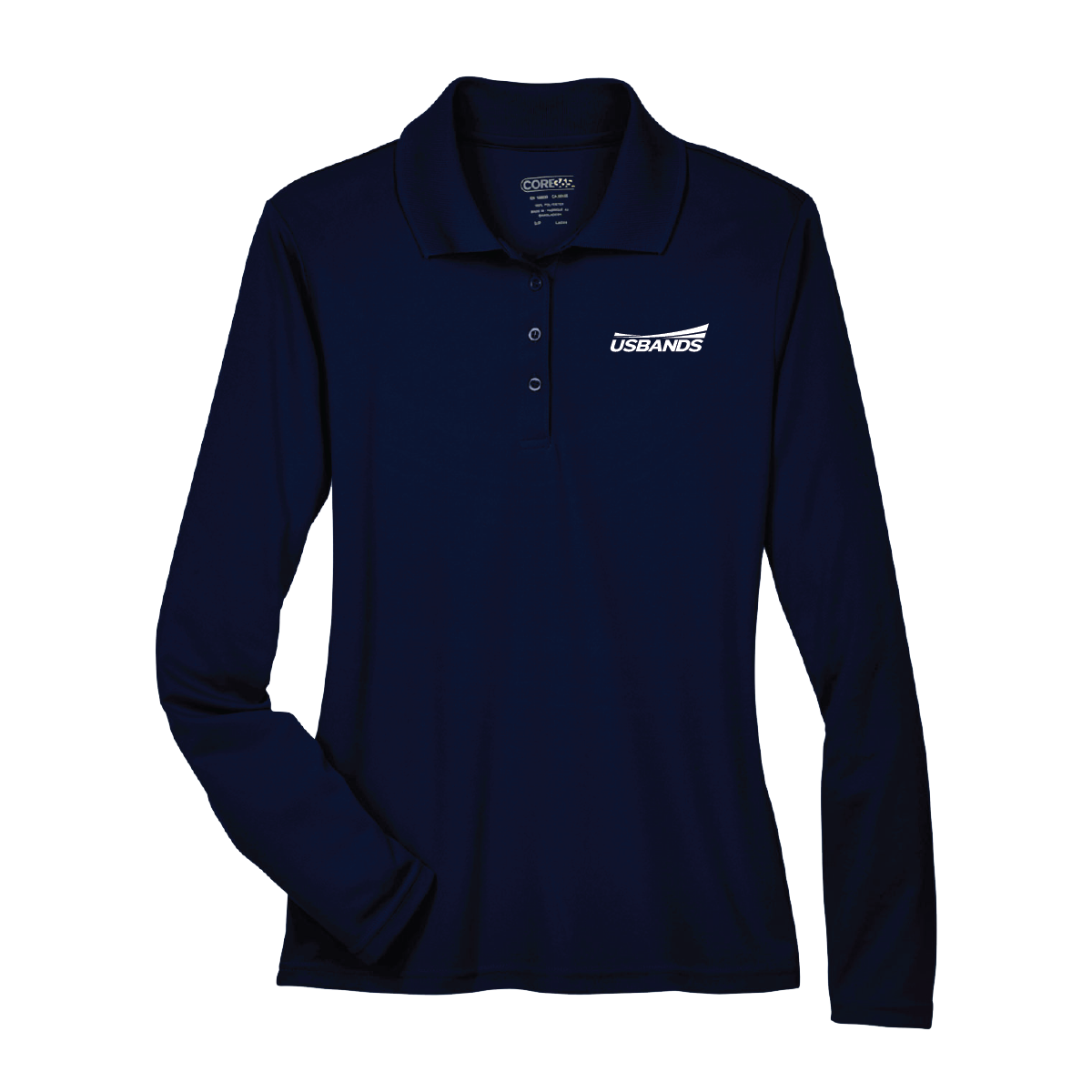 US Bands - Women's Long Sleeve Polo