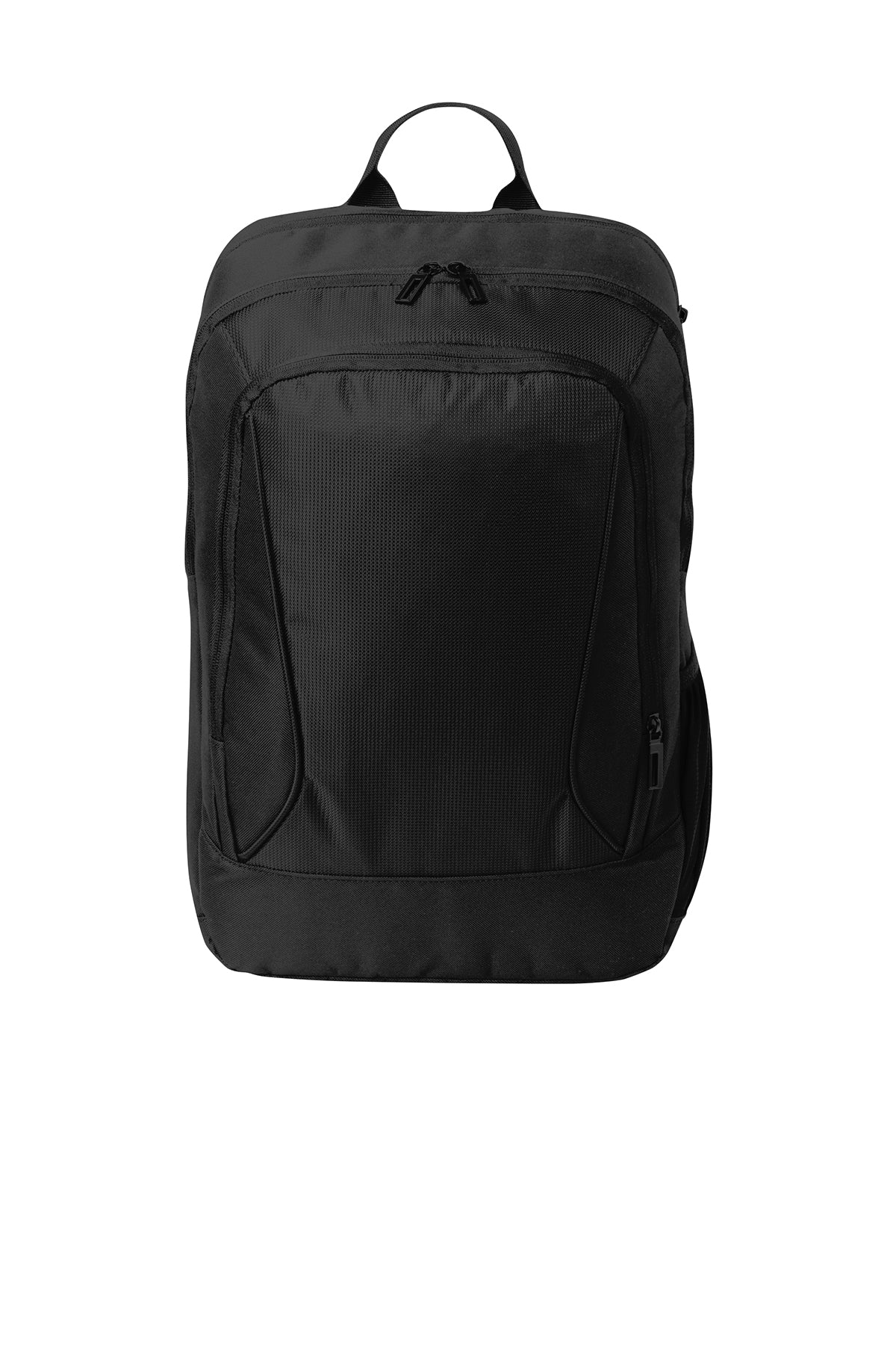 Port Authority City Backpack BG222 - Side View (Mesh Pocket)